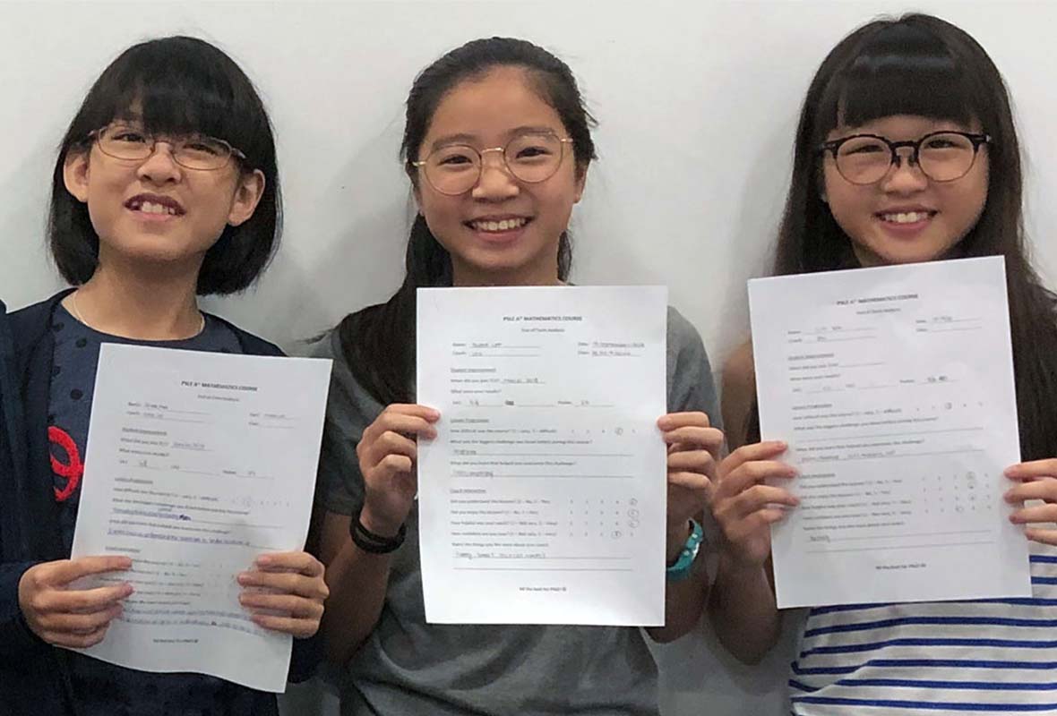 3 girls score A grades after joining the best math tuition in Singapore
